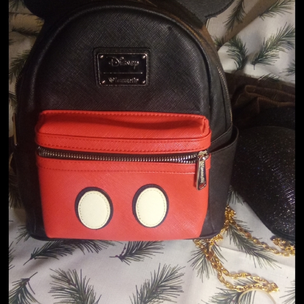 Disney Black and Red Kids Backpack